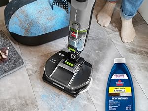 Aspiradora y Mopa BISSELL SpinWave 2 en 1 | Aspira y Trapea al Mismo Tiempo