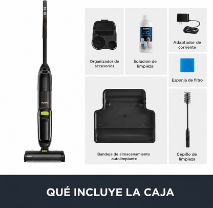Aspiradora Eureka NEW400 2 en 1 | Aspira y Trapea al Mismo Tiempo
