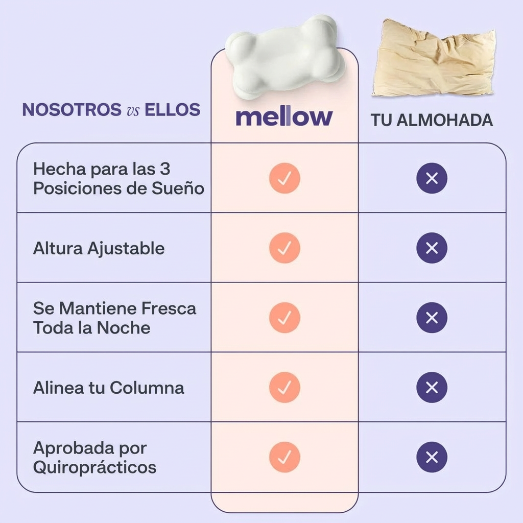 COMPRE 1 LLEVA 4 | Almohada Cervical Ergonómica con Memory Foam y Funda Refrescante | Máximo Confort para Dormir Mejor